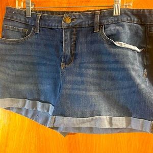 Ladies “Time and True” Jean shorts